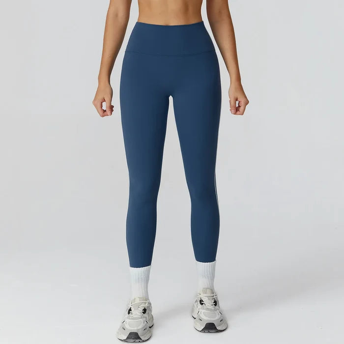 SPARK Contrast Color High Waist Yoga Leggings ZC2036