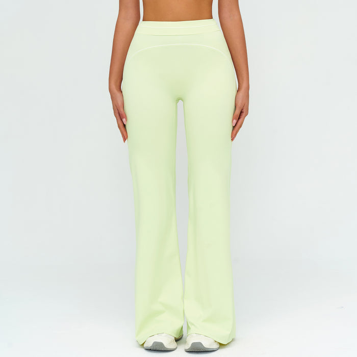 SPARK Contrast Color Wide Leg Pants Outdoor Sports Running Fitness ZC7028