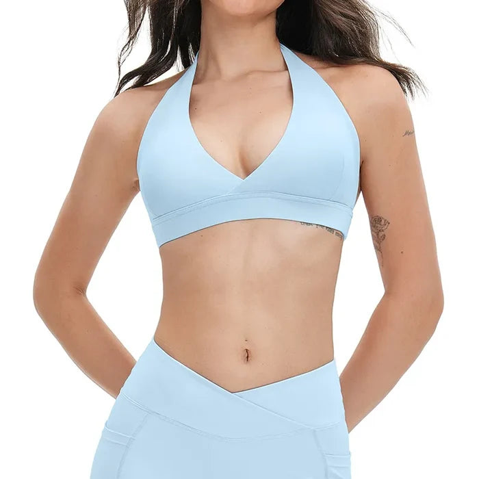 SPARK Cross V Shaped Yoga Fitness Bra ZC4518