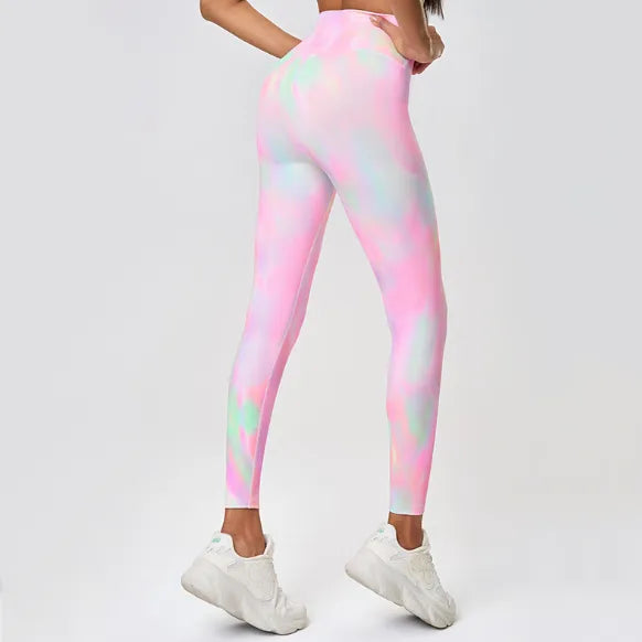 SPARK Fantasy Pink Shaping Yoga Leggings DQ19108