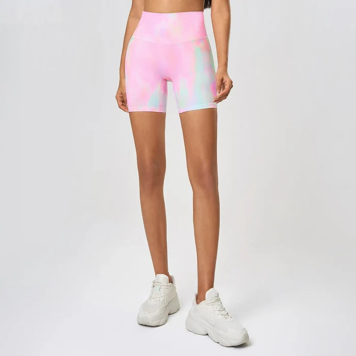 SPARK Fantasy Pink Shaping Yoga Shorts DQ067