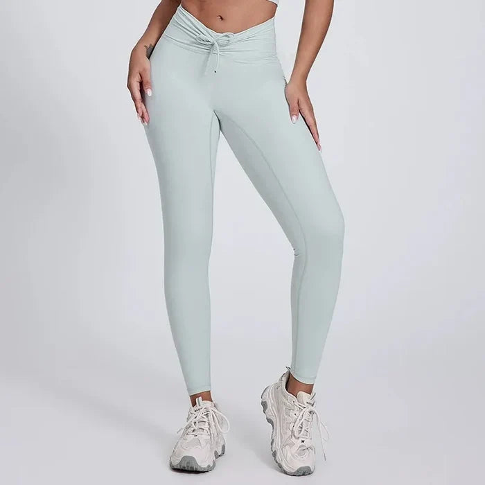 SPARK Fitness Drawstring Leggings LQ5027