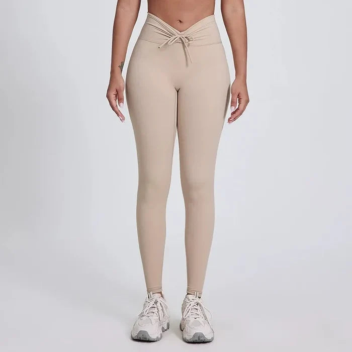 SPARK Fitness Drawstring Leggings LQ5027