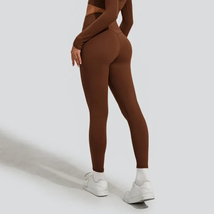 Brown Leggings / S