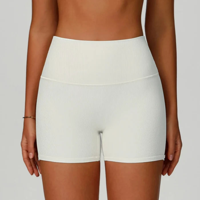 SPARK High Waist Ribbed Fitness Shorts ZC3093