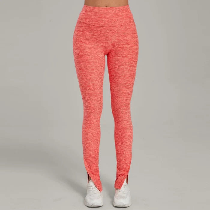 SPARK High Waist Slightly Flared Casual Athletic Pants QS29082