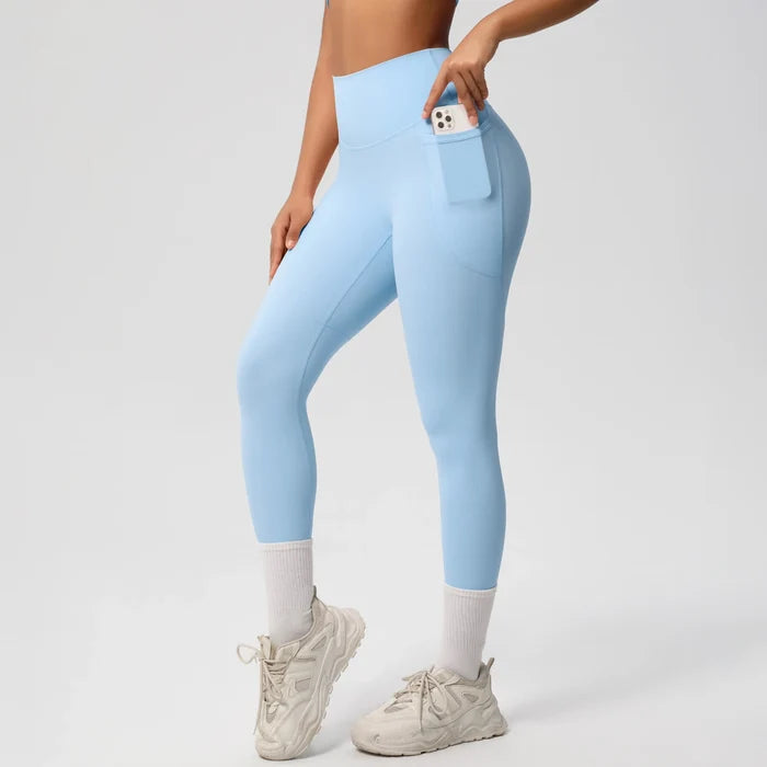 SPARK High Waist Yoga Fitness Leggings with Pockets LR7108