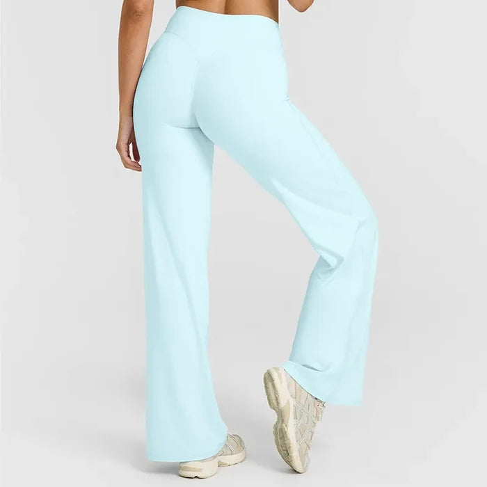 SPARK High Waist Yoga Flared Pants For Women RX1339