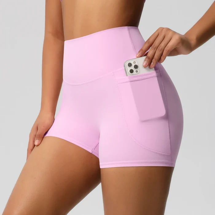 SPARK High Waist Yoga Short with Pockets LR7109