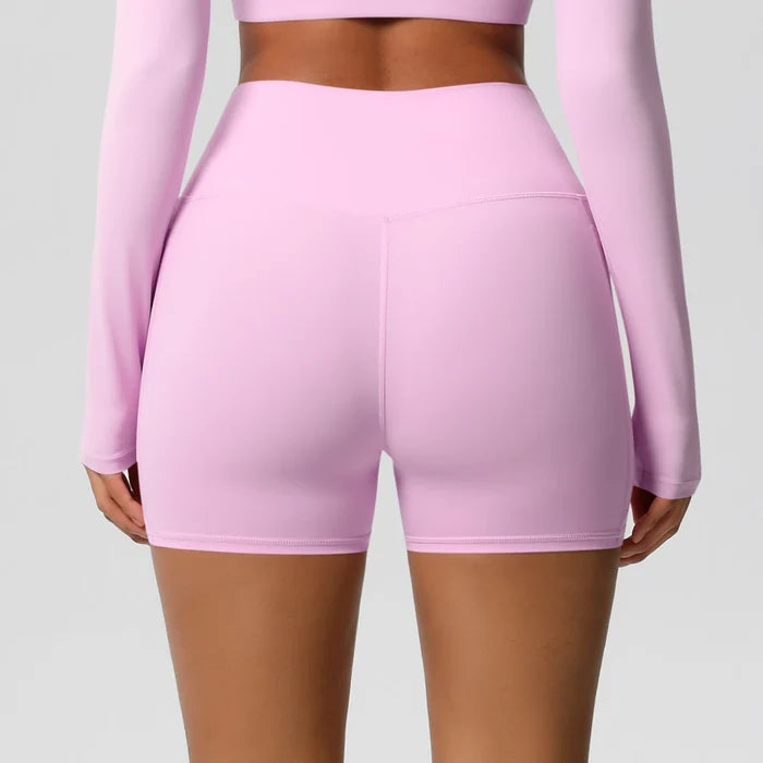 SPARK High Waist Yoga Short with Pockets LR7109