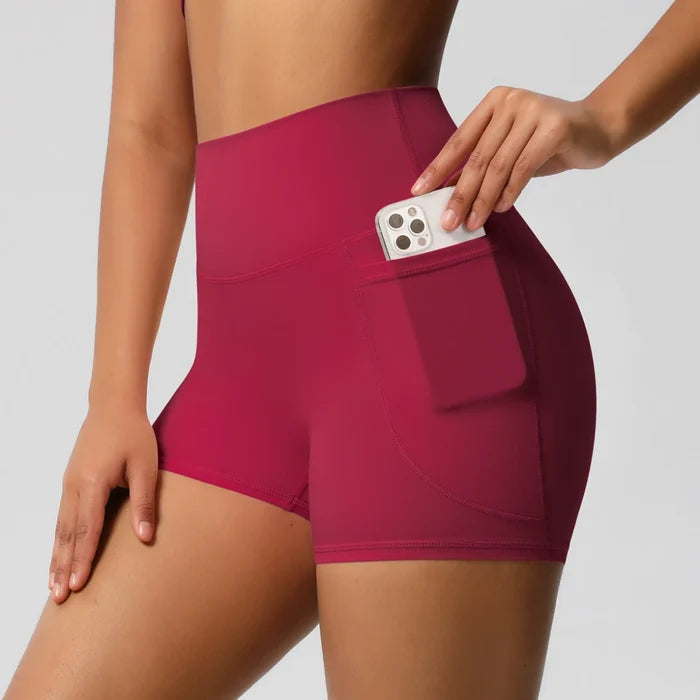 SPARK High Waist Yoga Short with Pockets LR7109
