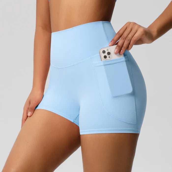 SPARK High Waist Yoga Short with Pockets LR7109