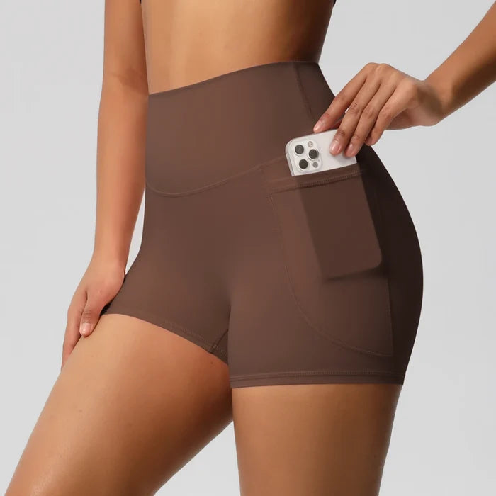 SPARK High Waist Yoga Short with Pockets LR7109