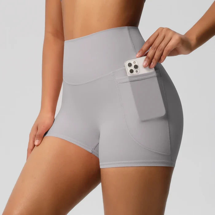 SPARK High Waist Yoga Short with Pockets LR7109