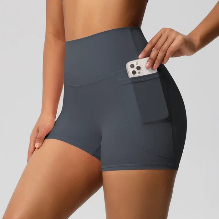 SPARK High Waist Yoga Short with Pockets LR7109