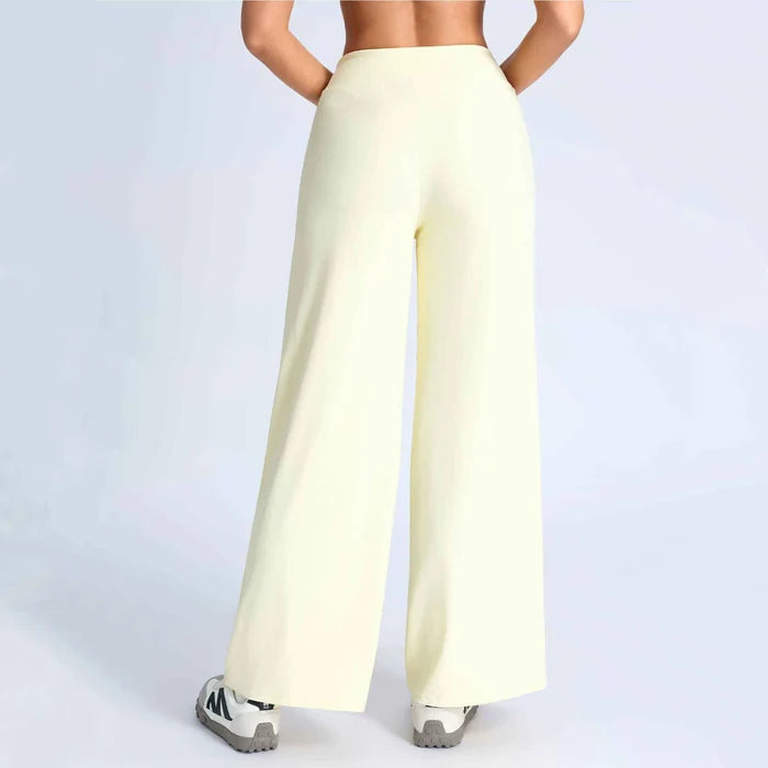 SPARK High Waisted Casual Straight Leg Yoga Pants for Women CY3673