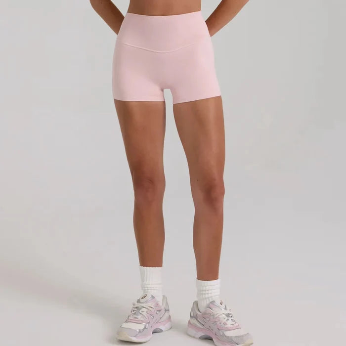 SPARK High-Waisted Tummy Control Yoga Shorts FNK26034