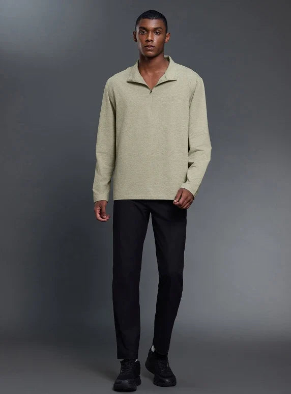 SPARK Men's Half-zip Versatile Long Sleeve Top FK032