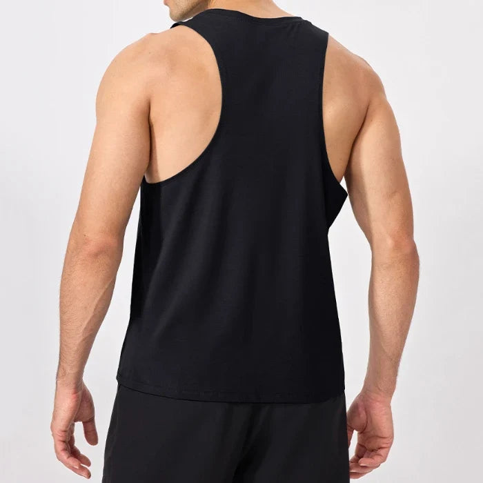 SPARK Men's Modal Cooling Loose-Fit Athletic Tank Top YEL51140
