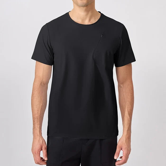 SPARK Men's Summer Athletic T-Shirt with Pocket YEL51241