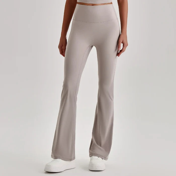 SPARK Naked-Feel High-Waisted Flared Yoga Pants LQ4069