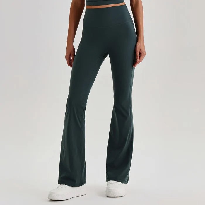 SPARK Naked-Feel High-Waisted Flared Yoga Pants LQ4069