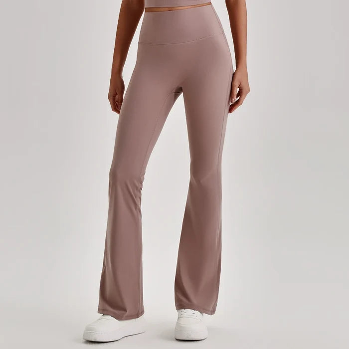 SPARK Naked-Feel High-Waisted Flared Yoga Pants LQ4069