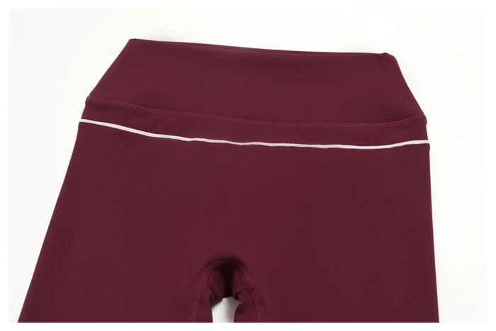 SPARK New Color-block Tummy Control Yoga Capri ZC9615