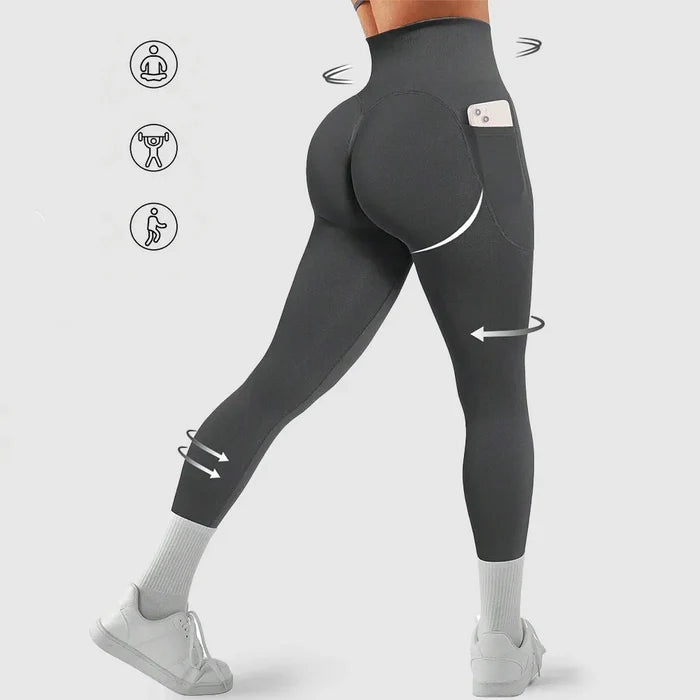 SPARK New Peach Butt Seamless Yoga Pants HY3904
