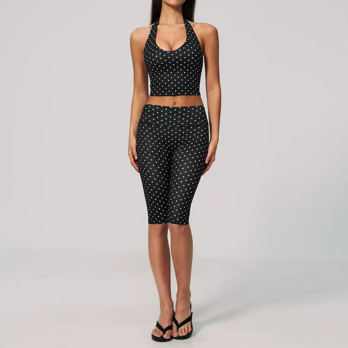 SPARK New Polka Dot Yoga Set For Women ZC4551-1