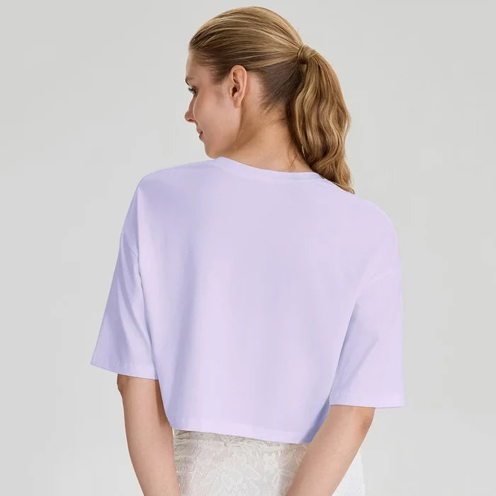 SPARK New Spring Summer Women's Modal Yoga T-Shirt YEL52248