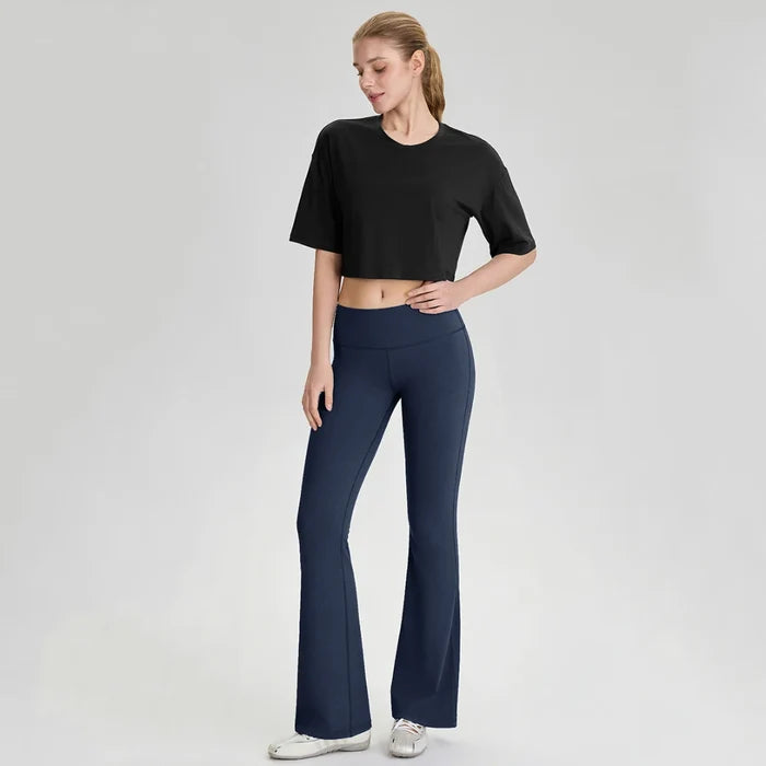 SPARK New Spring Summer Women's Modal Yoga T-Shirt YEL52248