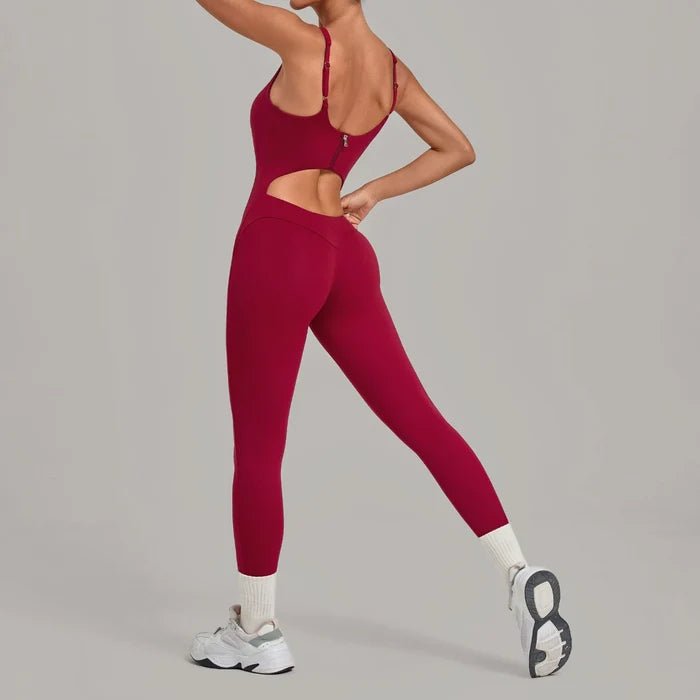 SPARK New Style Back Zipper Yoga Bodysuit TF7602