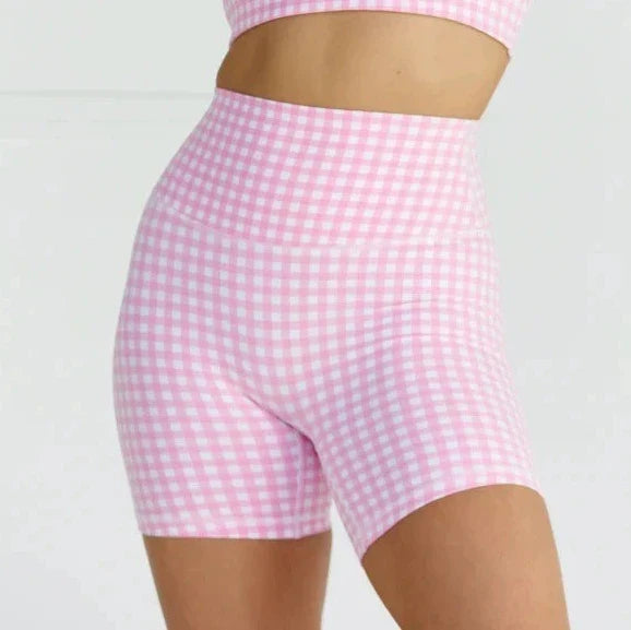 SPARK New Style Grid Yoga Fitness 2 Piece Set for Women BL198