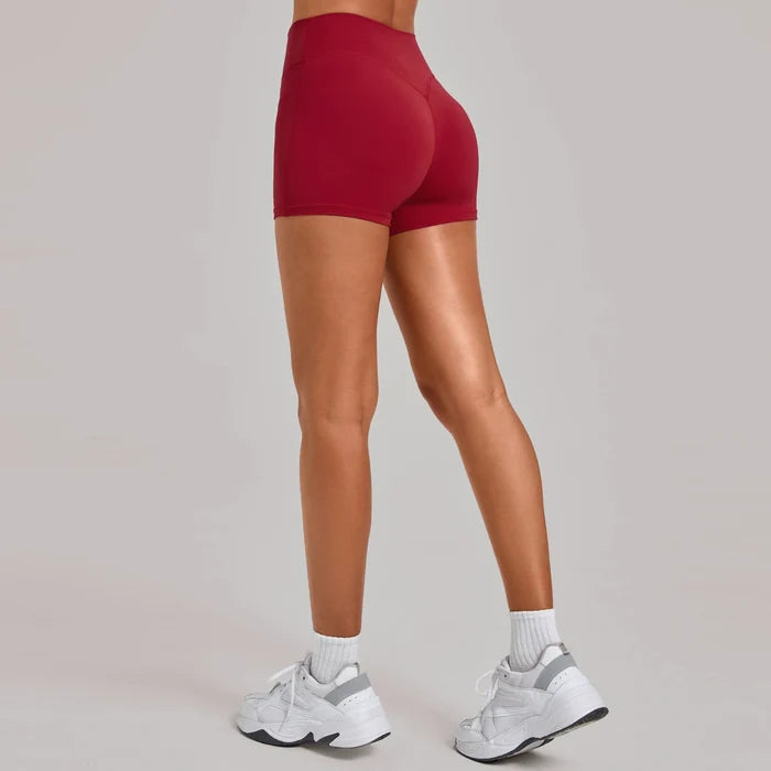 SPARK New Women's Tummy Control Yoga Fitness Shorts TF10160