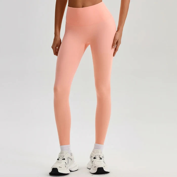 Peach Milkshake / leggings / S