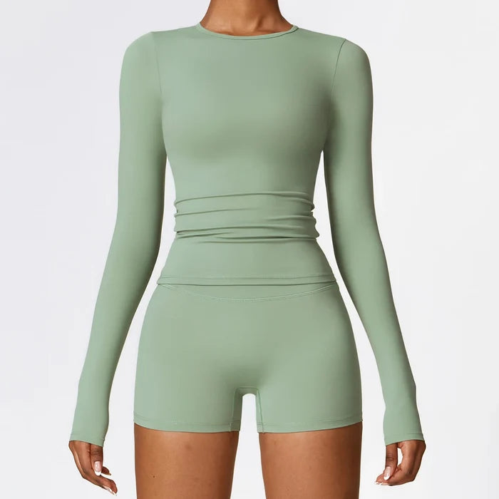 SPARK Normal Yoga Fitness Long Sleeve Top ZC8519