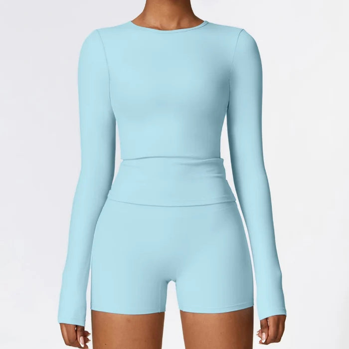 SPARK Normal Yoga Fitness Long Sleeve Top ZC8519