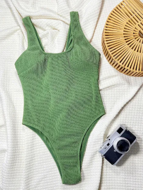 SPARK Pistachio Green One Piece Swim Wear
