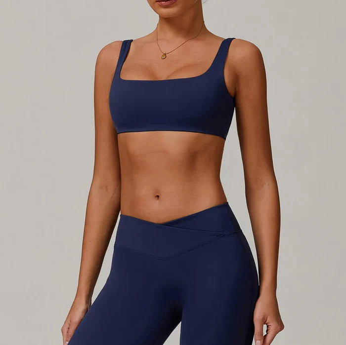 SPARK Quick Dry Square Neck Sports Bra ZC9177