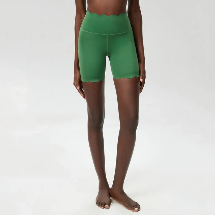 SPARK Quick Dry Wave Lycra Yoga Shorts SHD456