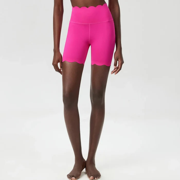 SPARK Quick Dry Wave Lycra Yoga Shorts SHD456