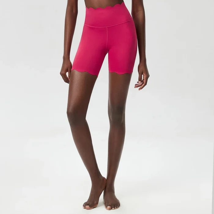 SPARK Quick Dry Wave Lycra Yoga Shorts SHD456