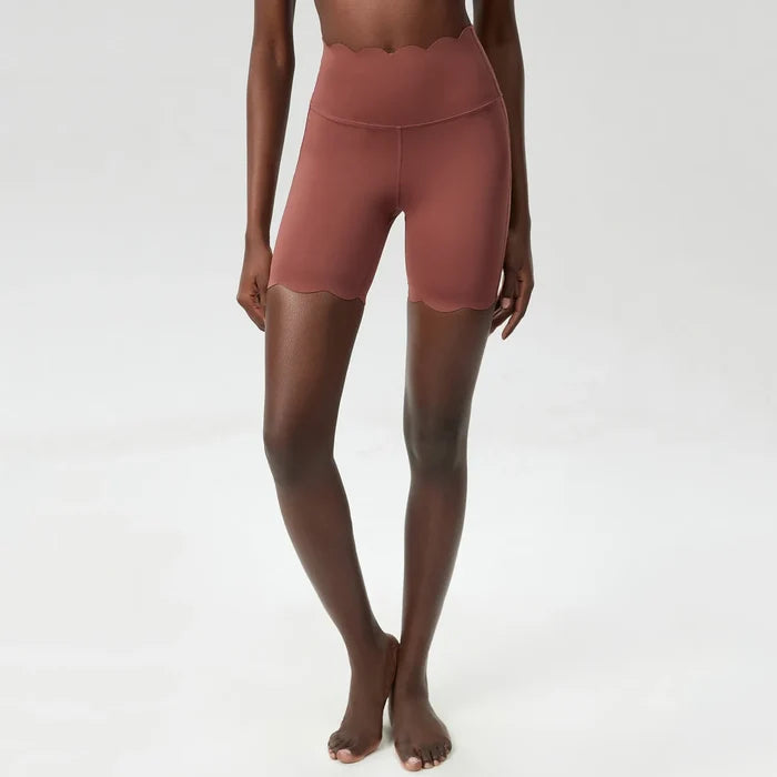 SPARK Quick Dry Wave Lycra Yoga Shorts SHD456