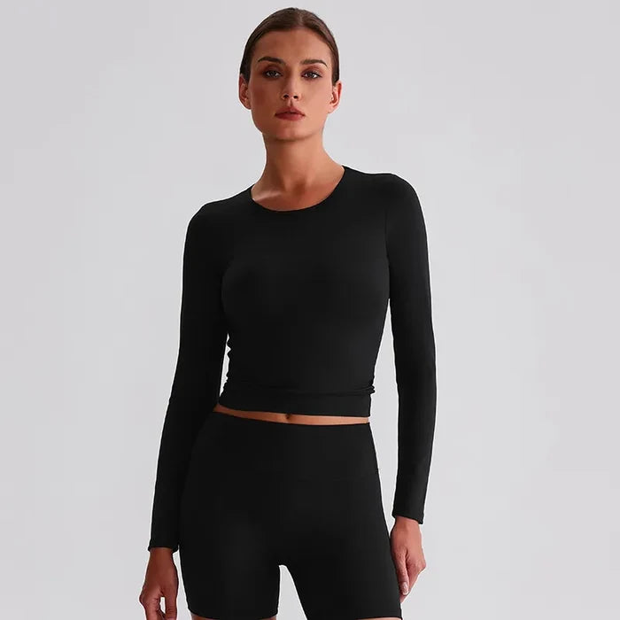 SPARK Recycled Slim Fit Yoga Long Sleeve Top LQ8016