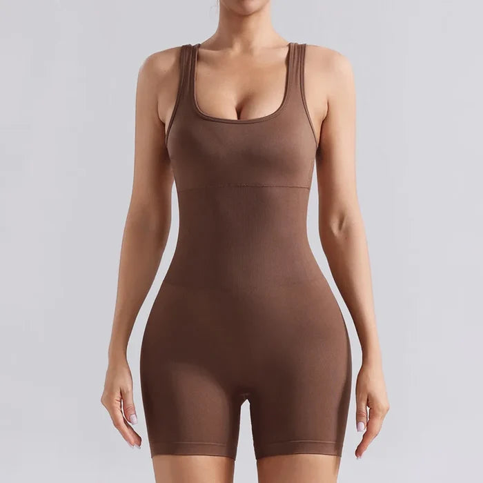 SPARK Seamless Criss-cross Back Jumpsuit HY287