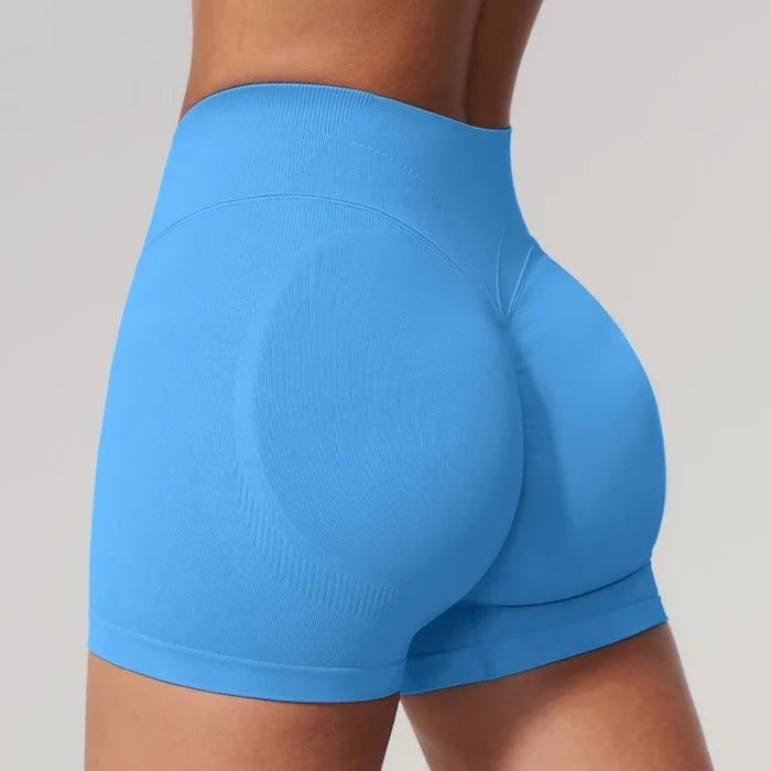 SPARK Seamless Fitness Shorts 3 Inch Scrunch Butt Yoga Shorts for Women ZC3597