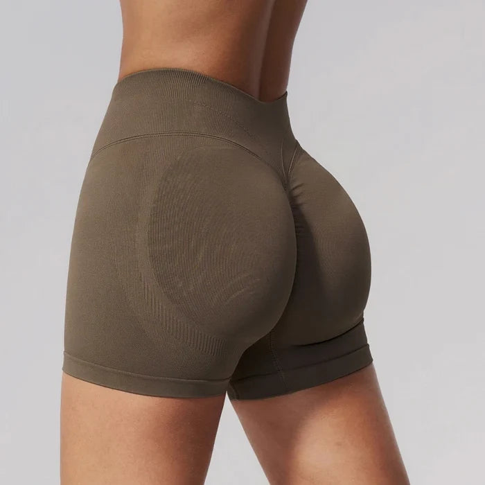 SPARK Seamless Fitness Shorts 3 Inch Scrunch Butt Yoga Shorts for Women ZC3597