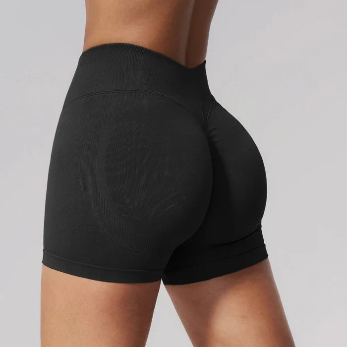 SPARK Seamless Fitness Shorts 3 Inch Scrunch Butt Yoga Shorts for Women ZC3597