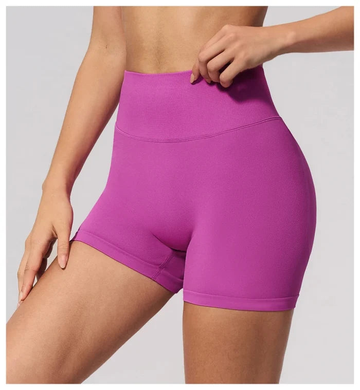 SPARK Seamless Fitness Shorts 3 Inch Scrunch Butt Yoga Shorts for Women ZC3597